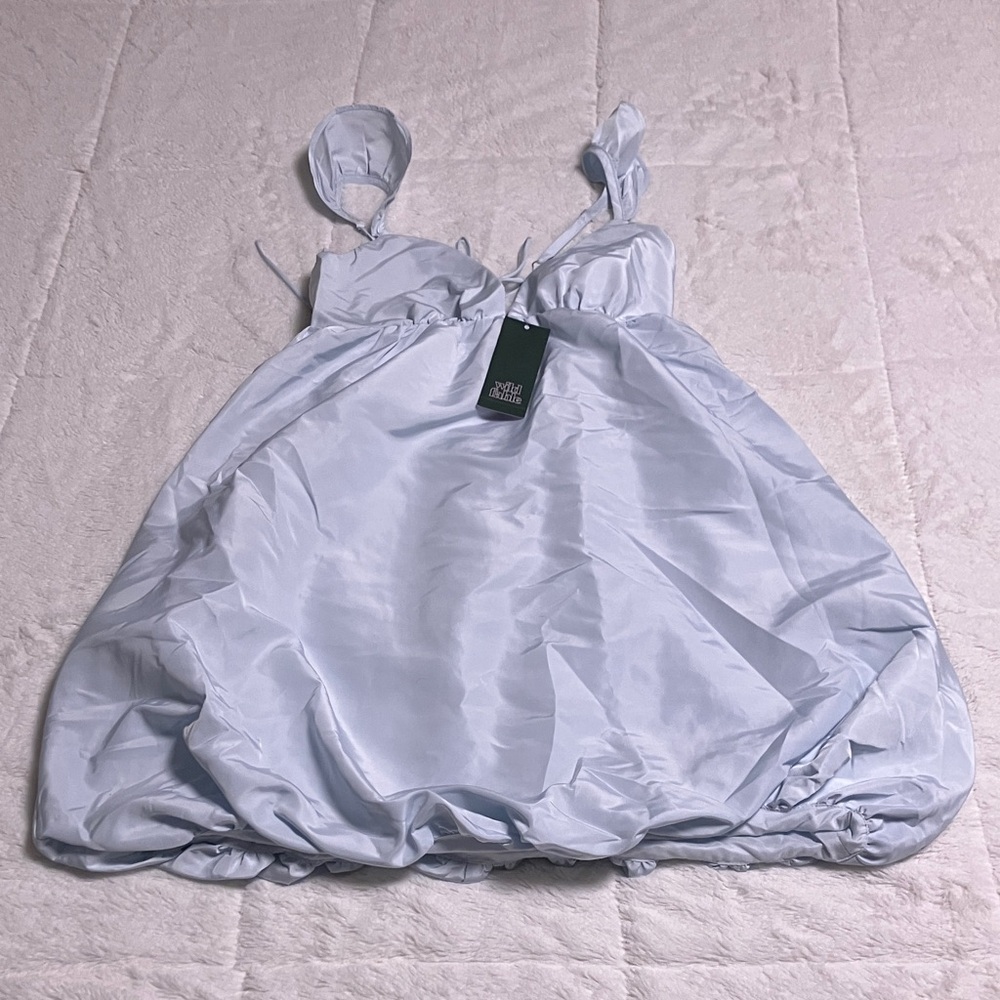 Wild Fable Light Blue Mini Dress